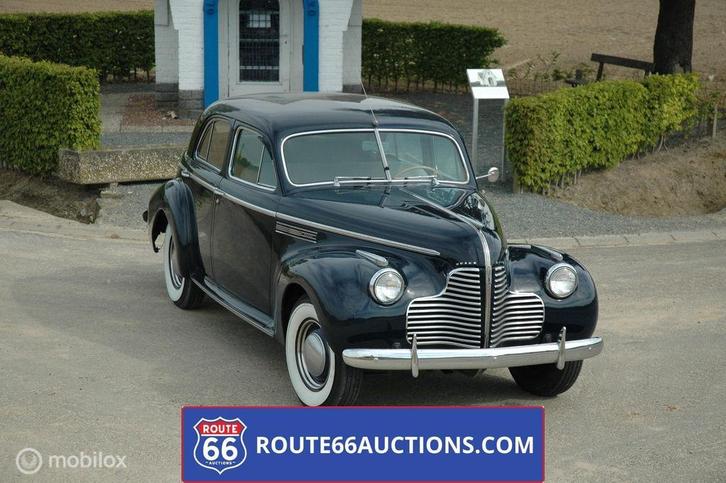Buick Super Eight | 1940 | Route 66 Auctions, Auto's, Oldtimers, Bedrijf, Te koop, Buick, Benzine, Overige carrosserie, Handgeschakeld
