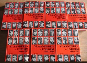 Collaboration 7 volumes de La Flandre en uniforme Vincx 