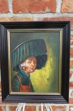 klein olieverfschilderij op doek, Ophalen