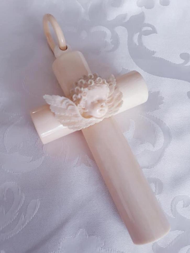 Antieke handgesneden  kruis 19e eeuw,   D'eep Frankrijk, Antiek en Kunst, Antiek | Religieuze voorwerpen, Ophalen of Verzenden