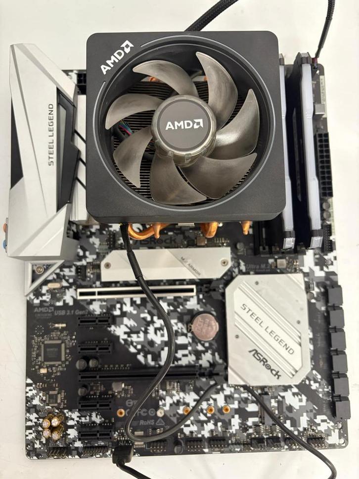 Stock cartes graphiques , bundel carte mere , alimentation, Computers en Software, Moederborden, Zo goed als nieuw, AMD, Ophalen of Verzenden