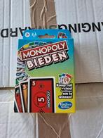 Monopoly Bieden, Hobby en Vrije tijd, Ophalen of Verzenden, Zo goed als nieuw