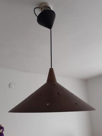 Hanglamp metaal met maan en sterretjes. Ophalen in Ardooie, Enlèvement, Utilisé