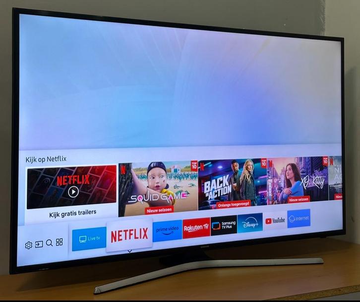 Samsung - Smart TV - 55” - 4K - Perfecte Staat, Audio, Tv en Foto, Televisies, Zo goed als nieuw, LED, 100 cm of meer, 4k (UHD)