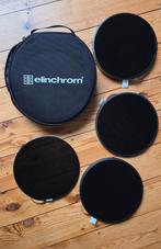 Kit grid Elinchrom pour bol 21cm 4 grilles + case, Enlèvement ou Envoi