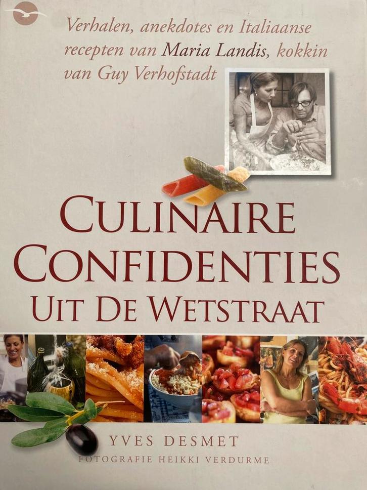 Yves Desmet - Culinaire confidenties uit de Wetstraat, Boeken, Kookboeken, Zo goed als nieuw, Ophalen of Verzenden