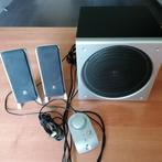 LOGITECH Z3 S-0085 SOUND SYSTEEM, Computers en Software, Pc speakers, Ophalen, Zo goed als nieuw, Logitech