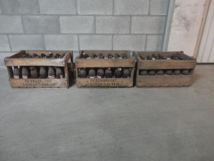 oude bierbakken, Verzamelen, Biermerken, Gebruikt, Flesje(s), Overige merken, Ophalen