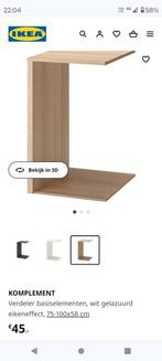 Kast inzet Ikea complement. 2 stuks, Huis en Inrichting, Gebruikt, Ophalen