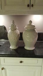 2 potten landelijke stijl, Huis en Inrichting, Ophalen, Zo goed als nieuw