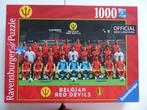 Belgische Rode Duivels puzzel van 1000 stukjes, Ophalen of Verzenden, 500 t/m 1500 stukjes, Zo goed als nieuw, Legpuzzel
