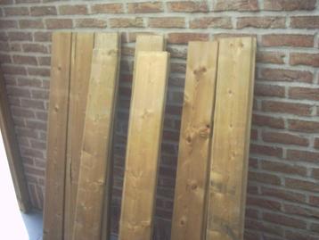 8 geimpregneerd planken, Neuf, Autres essences de bois, Enlèvement, Imprégné