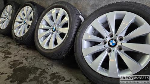 17 inch BMW 3 Serie F30 F31 X1 velgen + Winterbanden E84 Sty, Autos : Pièces & Accessoires, Pneus & Jantes, Pneus et Jantes, Pneus hiver