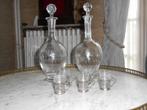 carafe en cristal, Antiquités & Art, Antiquités | Verre & Cristal, Enlèvement ou Envoi