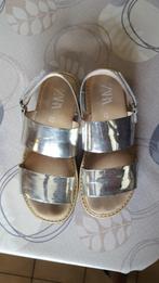 blinkende goudkleurige sandalen maat 32, zara, Gebruikt, Meisje, Overige typen, Ophalen of Verzenden