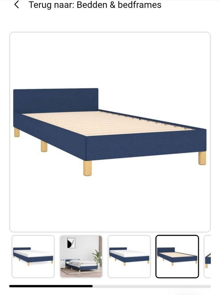 Bed 90x200, Maison & Meubles, Chambre à coucher | Lits, Enlèvement