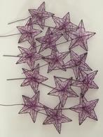 14 paarse sterren voor decoratie, Ophalen of Verzenden, Zo goed als nieuw