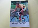 wielerkaart 1989 tour team adr greg lemond, Sport en Fitness, Zo goed als nieuw, Verzenden