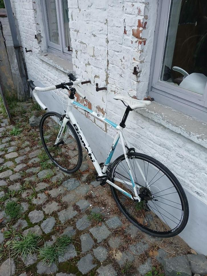 Racefiets Bianchi Via Nirone 7 (framehoogte 61), Fietsen en Brommers, Fietsen | Heren | Sportfietsen en Toerfietsen, Gebruikt