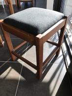 Antiek  eikenhouten zitbankje, Ophalen of Verzenden