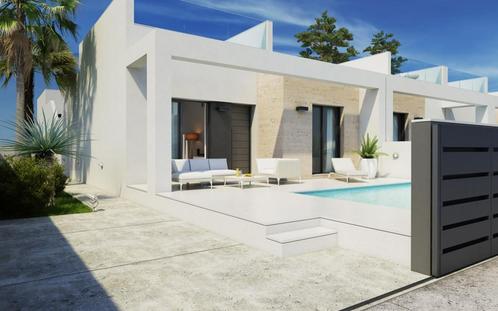 Moderne geheel gelijkvloerse bungalow met privé-zwembad, Immo, Étranger, Espagne, Maison d'habitation, Village