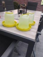 Drinkbakken van 1,5l en van 1 liter, Animaux & Accessoires, Volatiles | Accessoires, Enlèvement, Comme neuf, Abreuvement et Alimentation