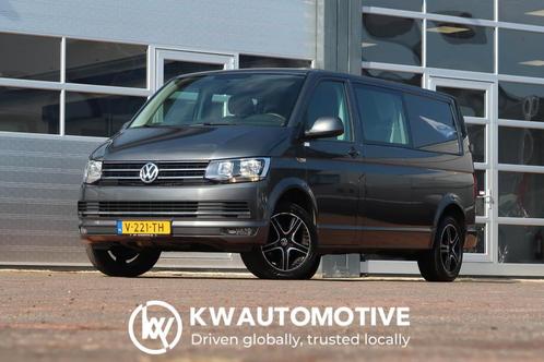 Volkswagen Transporter 2.0 TDI L2H1 DC AIRCO/ CRUISE/ TREKHA, Auto's, Bestelwagens en Lichte vracht, Bedrijf, Te koop, ABS, Airbags