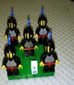 Lego:originele Castle minifig.Black Falcon., Comme neuf, Lego, Enlèvement ou Envoi