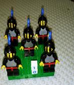 Lego:originele Castle minifig.Black Falcon., Ophalen of Verzenden, Lego, Zo goed als nieuw