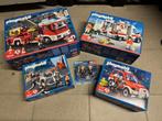Playmobil - Pompier - 4820 - 4825 - 4914 - 4822 - 4221, Ophalen, Zo goed als nieuw, Complete set
