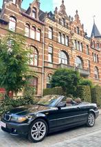 Bmw 318 ci cabrio eerste eigenaar + recent factuur  aug ‘25, Auto's, BMW, 4 zetels, Achterwielaandrijving, Cabriolet, Zwart