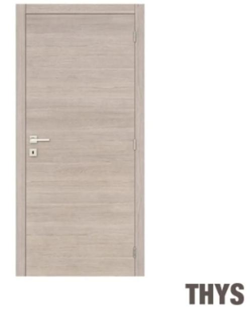 Porte Thys NEUVE 'Concept S63' chêne gris horizontal 78cm, Doe-het-zelf en Bouw, Raamkozijnen en Schuifdeuren, Nieuw, Hout, Ophalen