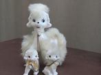 Vintage Kawaii Japase poedel met puppys porselein, Ophalen of Verzenden