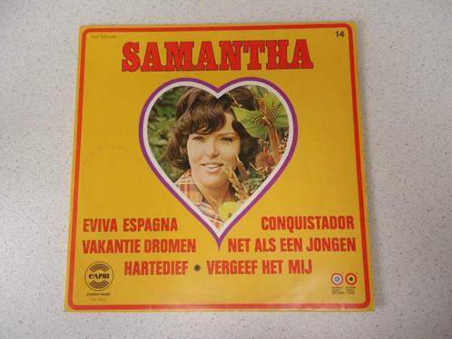 LP Veel Liefs van "Samantha"  anno 1972., Cd's en Dvd's, Vinyl | Nederlandstalig, Zo goed als nieuw, Levenslied of Smartlap, 12 inch