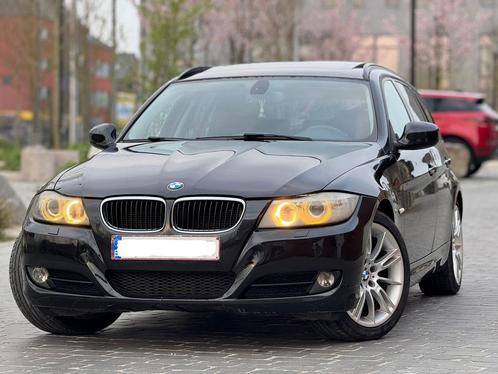 BMW 318d, Auto's, BMW, Particulier, 3 Reeks, Isofix, Diesel, Euro 5, Break, 5 deurs, Automaat, Zwart, Bruin, Leder, Ophalen