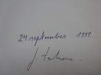 Johan Tahon 1999 rencontre George Grard/ signed*, Boeken, Kunst en Cultuur | Beeldend, Ophalen of Verzenden, Zo goed als nieuw