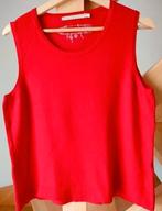 Tricot/gebreide top Passport maat 44, rood. 42/40 kan ook, Kleding | Dames, Topjes, Passport, Maat 42/44 (L), Ophalen of Verzenden