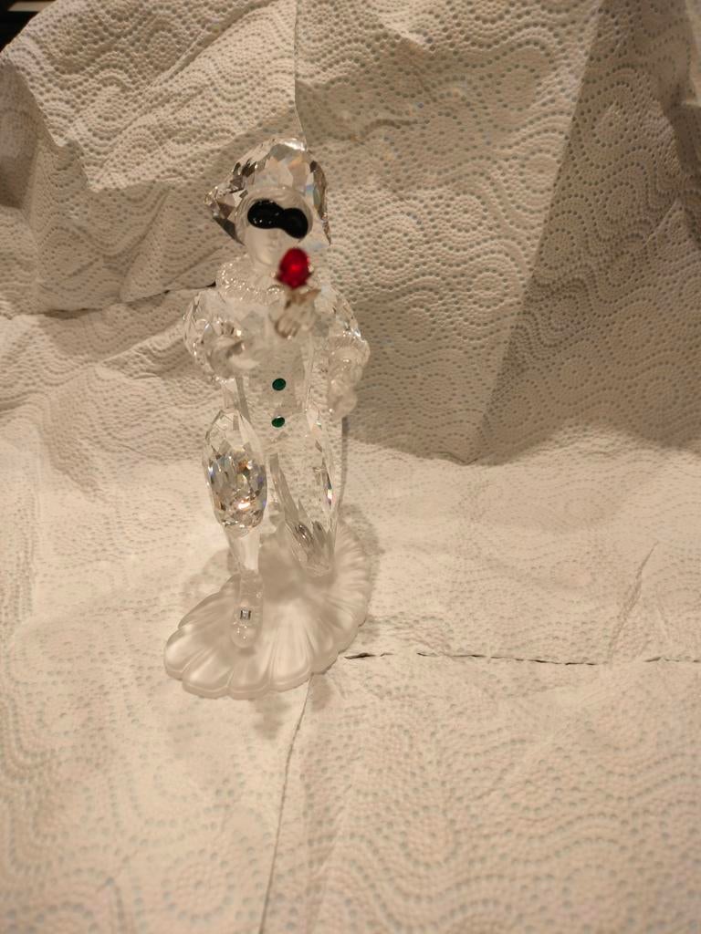 Arlequin Swarovski, Enlèvement