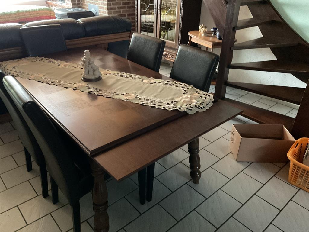 Complete eetkamer, Ophalen, Gebruikt