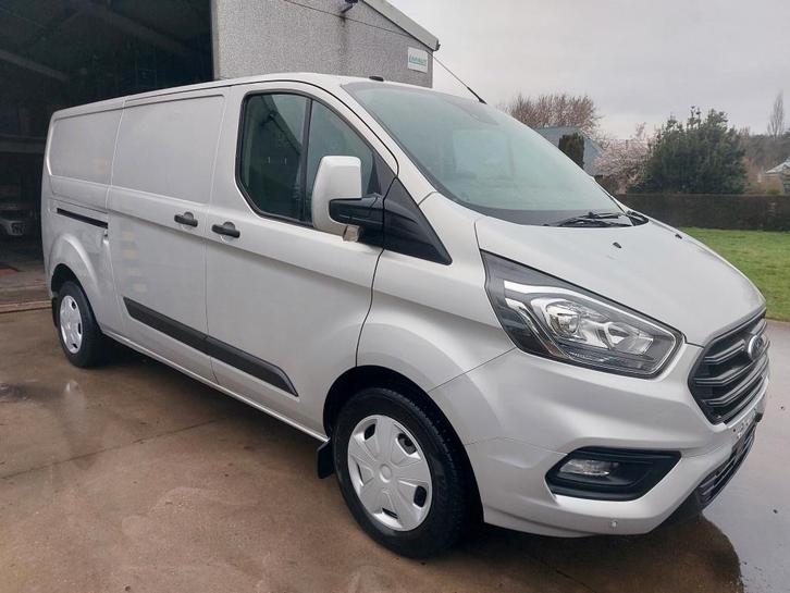 Ford transit custom L2 2019 (13500+btw), Auto's, Bestelwagens en Lichte vracht, Bedrijf, Te koop, Achteruitrijcamera, Airconditioning