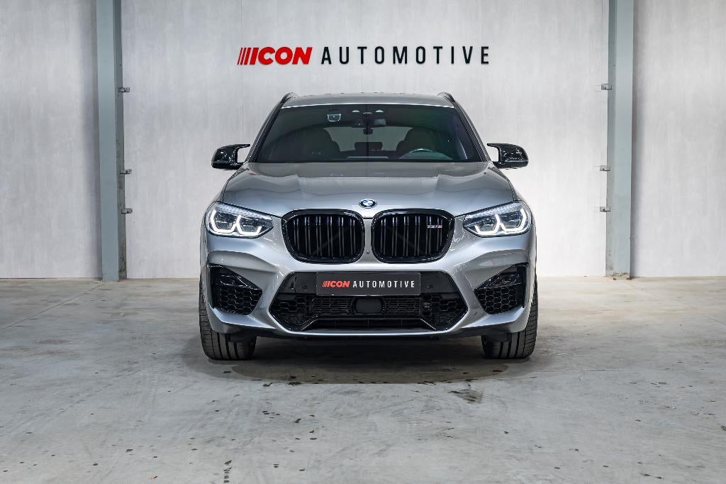 BMW X3 M COMPETITION | LICHTE VRACHT | HUD | COGNAC INTERIOR, Cuir, Argent ou Gris, Achat, 375 kW