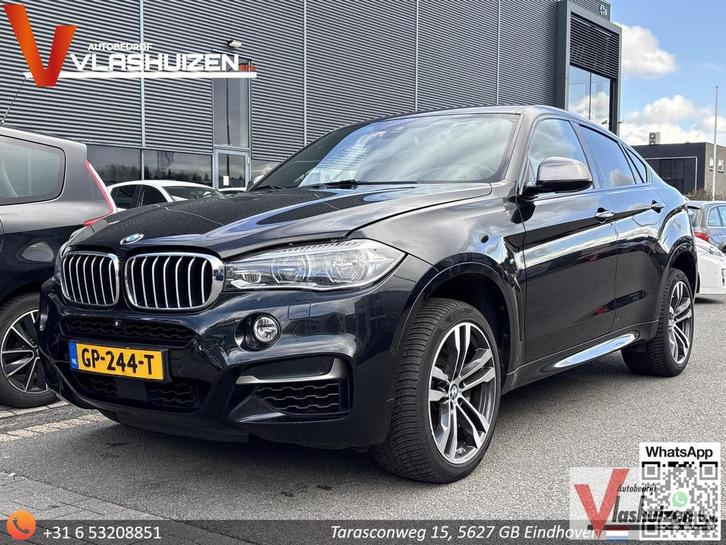 BMW X6 M50 M50d | Dakota Leder | Pano | Climate | Cruise | N, Autos, BMW, Entreprise, X6, 4x4, ABS, Phares directionnels, Airbags