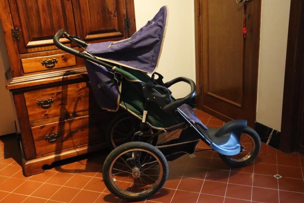 Poussette à 3 grandes roues, Enfants & Bébés, Enlèvement, Utilisé, Poussette, Autres marques