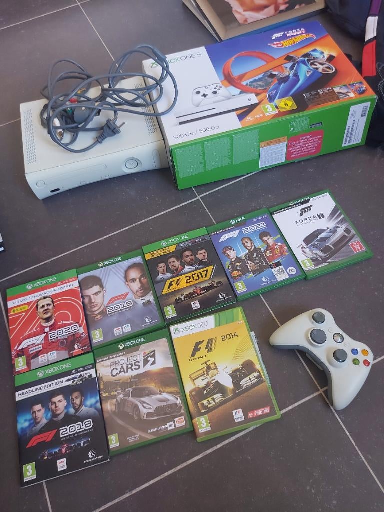 Xbox 360 + games, Consoles de jeu & Jeux vidéo, Jeux | Xbox 360, 2 joueurs, Enlèvement, Utilisé, Autres genres