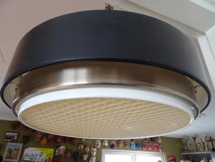 Lampe suspendue au design vintage Hiemstra Evolux mod 8063, Antiquités & Art, Curiosités & Brocante, Enlèvement ou Envoi