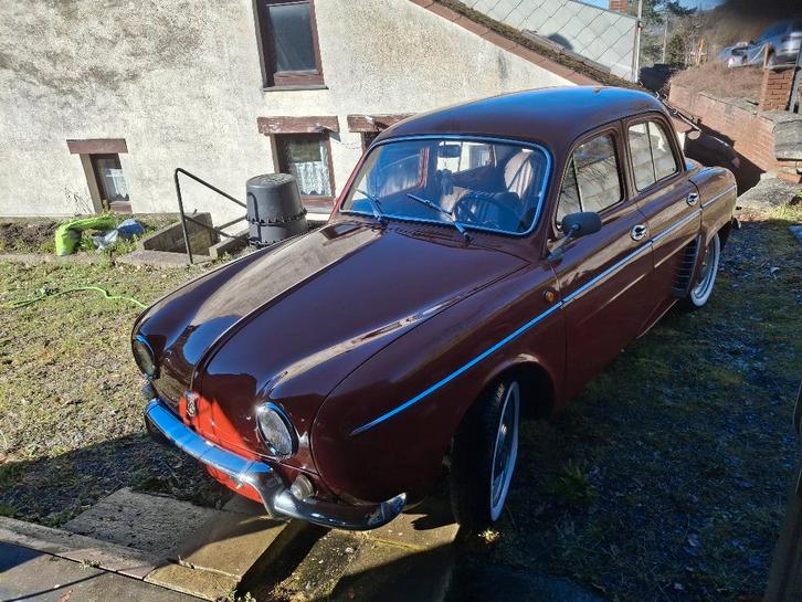 Renault dauphine gordini, Autos, Renault, Particulier, Autres modèles, Essence, Autre carrosserie, 4 portes, Boîte manuelle, Rouge