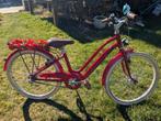 Meisjesfiets Elops, rood, 24 inch, Ophalen, 24 inch, Zo goed als nieuw, Elops ( Decathlon )
