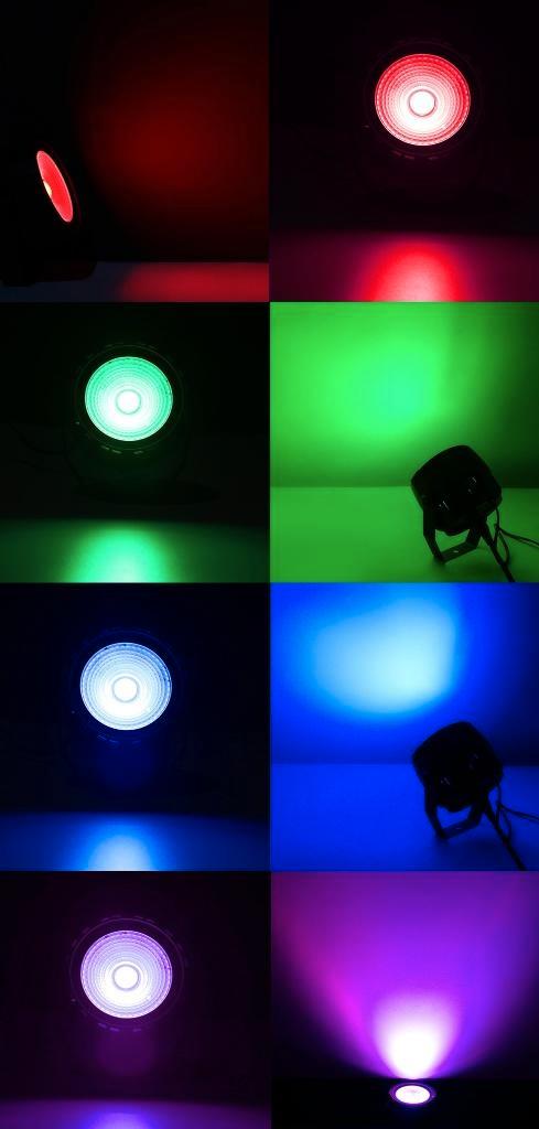 SUPERPROMO Nieuwe FIRST CLASS 50W COB LED PAR, Muziek en Instrumenten, Licht en Laser, Nieuw, Licht, Geluidgestuurd, Kleur, Stroboscoopeffect