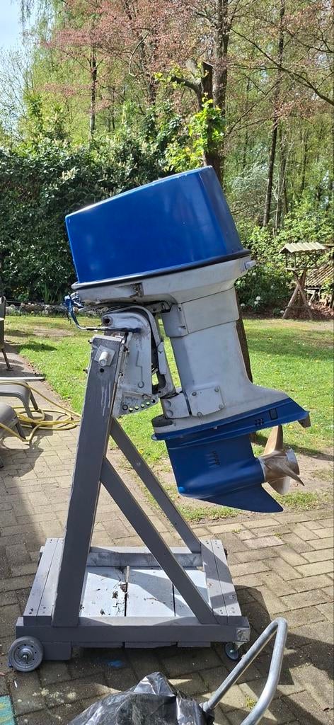 Johnson Evinrude 90pk V4 1984, Sports nautiques & Bateaux, 30 ch ou plus, Utilisé, Moteur hors-bord, Essence