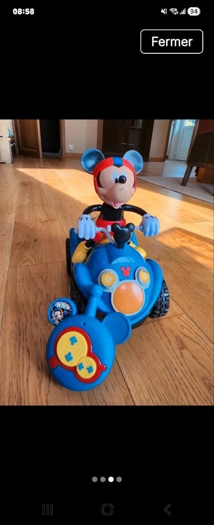 Mickey auto met afstandsbediening, Ophalen of Verzenden
